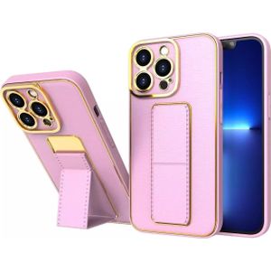 New Kickstand Case etui voor Samsung Galaxy A12 5G met podstawką roze