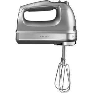 KitchenAid Handmixer met 9 snelheden - Artisan 5KHM9212ECU - Contour zilver