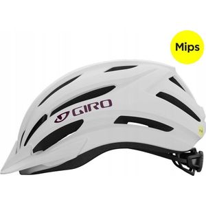 GIRO helm mtb REGISTER II INTEGRATED MIPS matte wit donker cherry roz. universeel (50-57 cm) (NEW 2024)