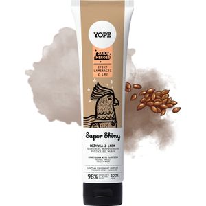 Slavica YOPE_Daily Heroes Super Shiny conditioner voor haar met lnem voor pluizig haar 170ml