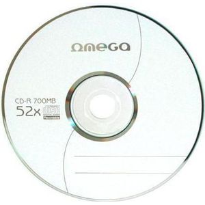 OMEGA CD-R 700 MB 52x 1 stuk (56992)