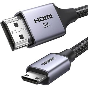 UGREEN Mini HDMI Cable 4K60Hz 2m 8k(zwart) HD163 15515