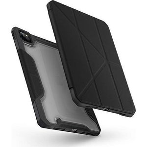 Panzerglass tablet hoes Etui UNIQ Trexa Apple iPad Pro 11 2020/2021 (2. en 3. generacji) Antimicrobial zwart/zwart
