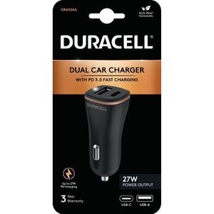 Duracell DR6026A oplader voor mobiele apparatuur Zwart