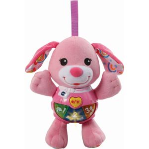 VTech Baby Knuffel & Speel Puppy roze