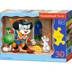 Castorland Cat in Boots 30 stukjes