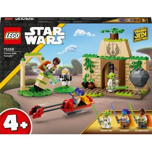 LEGO Star Wars Tenoo Jedi tempel Set met Yoda Figuur - 75358