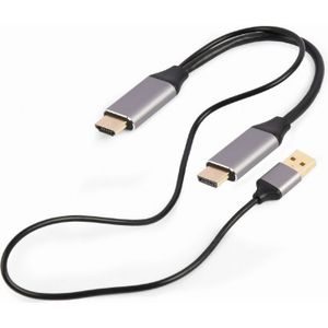 Gembird Adapter HDMI to DP 4K M 60Hz USB-A powered