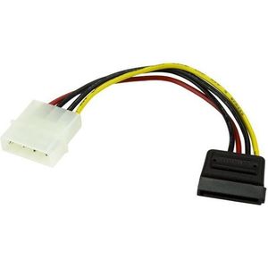 StarTech 15 cm 4-pins Molex naar SATA Voedingskabel Adapter