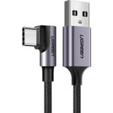 UGREEN Kabel USB USB-A - USB-C 3 m grijs (UGR1130BLK)