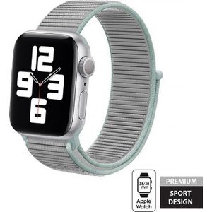 Crong band sport Nylon voor Apple Watch 38/40mm (Pastel grijs)