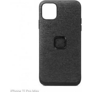 Peak Design mobiel Etui Everyday Case Fabric iPhone 11 Pro Max - grafiet