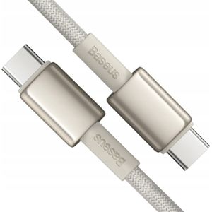 Baseus Kabel USB USB-C - USB-C 1 m beige (BSU4881)