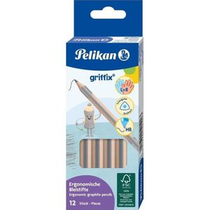 Pelikan Ołówek Griffix HB (12 stuks)