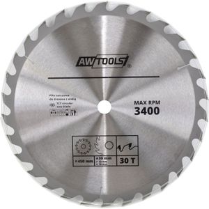 AWTools cirkelzaag voor hout 350 x 30/22/16mm 60z (AW48487)