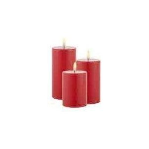 Sirius Home Sille Exclusive, licht decoration figuur, rood, Wax, 3 lamp(s), LED, batterij