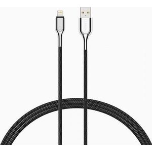 CYGNETT Kabel USB USB-A - Lightning 3 m zwart (CY-USBA-LIGH-3M-BK)
