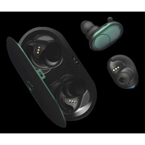 Skullcandy 414-059-8302 hoofdtelefoon/headset Draadloos In-ear Oproepen/muziek USB Type-C Bluetooth Zwart, Grijs