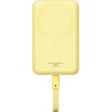Baseus Powerbank Magnetic Mini 10000mAh 30W MagSafe (geel)