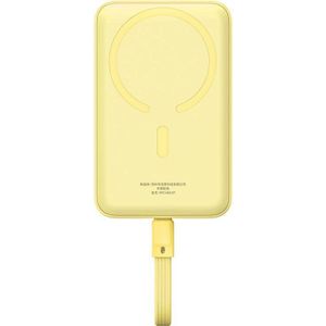 Baseus Powerbank Magnetic Mini 10000mAh 30W MagSafe (geel)