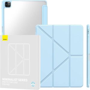 Baseus Protective case Minimalist voor iPad Pro 12,9 inch 2020/2021/2022 (licht blauw)