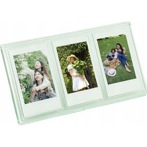 LoveInstant rand rand staand Na 3 foto's voor camera's / Drukarek Drukujących Na Papierze Zink / Fuji Instax Mini - groen