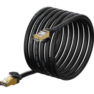 Baseus Ethernet RJ45, 10Gbps, 5m network cable (zwart)