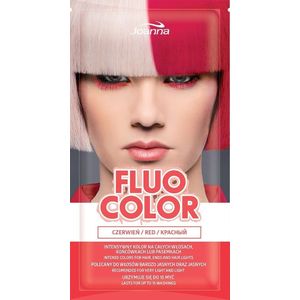 Joanna Fluo kleur shampoo kleuren w saszetce rood 35g