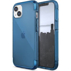Raptic X-Doria Air Case etui iPhone 14 gepantserd hoes blauw