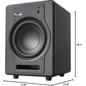 FLUID AUDIO F8S - compacte actieve subwoofer