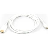 LMP Cable DisplayPort Mini - DisplayPort 1.8m wit (-MDPDP)