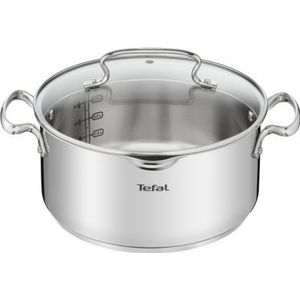 Tefal DUETTO+ G7194655 steelpan 5 l Rond Roestvrijstaal