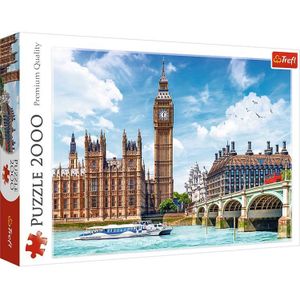 Trefl - Puzzles -  inch2000 inch - Big Ben, London, England