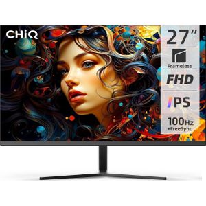 Chiq 27F650R 27 inch 68,6cm 16:9 100Hz 1920x1080 zwart