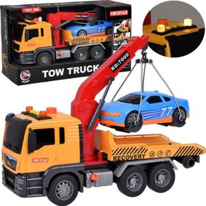 Jokomisiada serie flatbed + Auto licht geluid SUPER ruchomy HDS kraan ZA5408