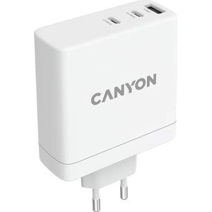 Canyon Lader 2xUSB-C + 1x USB-A 140W PD GaN wit retail