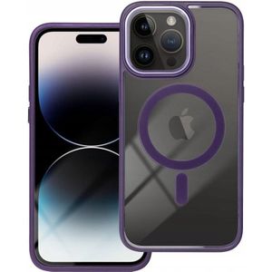 4kom.pl tas kleur EDGE MAG COVER kompatybilny met MagSafe voor SAMSUNG S25 ULTRA paars