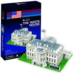 Cubic Fun Het Witte Huis - 3D puzzel - 64 stukjes