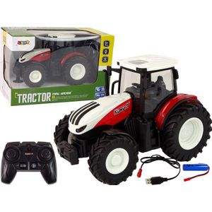 LEANToys tractor 1:24 op afstand bestuurbaar R/C Pilot boerderij