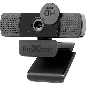 ProXtend X302 Full HD webcam 2 MP 1920 x 1080 Pixels USB 2.0 Zwart