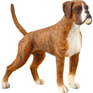 Collecta speelfiguur hond Boxer 8,6 cm ABS bruin/wit