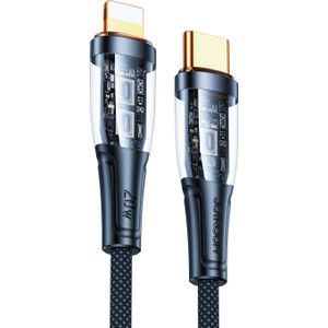 Joyroom Kabel USB USB-C - Lightning 1.2 m zwart (JYR572)
