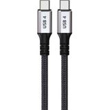 TB Kabel USB Thunderbolt - Thunderbolt 2 m zwart-zilver (AKTBXIACCTB200B)