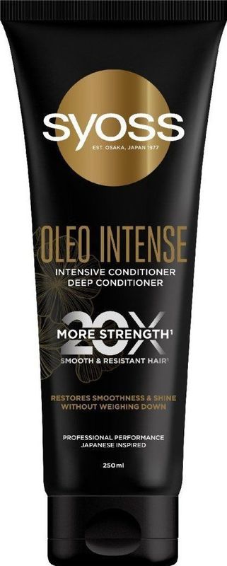 Syoss Oleo Intense intensywna conditioner voor haar droog en matowych przywracająca blask en gładkość 250ml