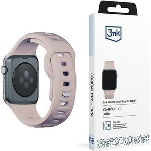 3mk Silicone Watch Strap voor Apple 38/40/41 mm Latte