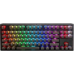 Ducky One 3 Aura zwart TKL Gaming toetsenbord, RGB LED - MX-Silent-rood