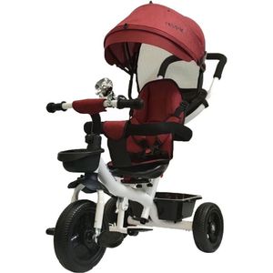 Tesoro Baby tricycle BT- 13 Frame wit -rood