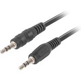 Lanberg stereo cable Mini Jack(M)->Mini Jack(M) 1.2m