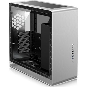 Jonsbo UMX6S E-ATX Midi-Tower, Tempered Glass - zilver