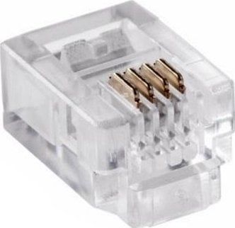 BLOW 1x WTYK TELEFONICZNY modulair 6P4C RJ14
